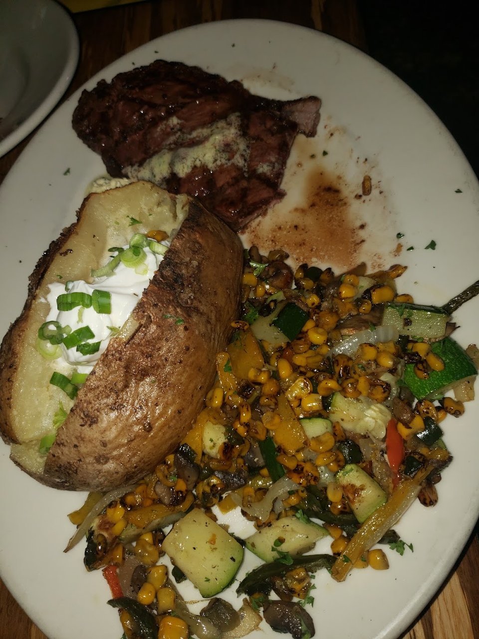 Blackened Chicken Fajita Potato